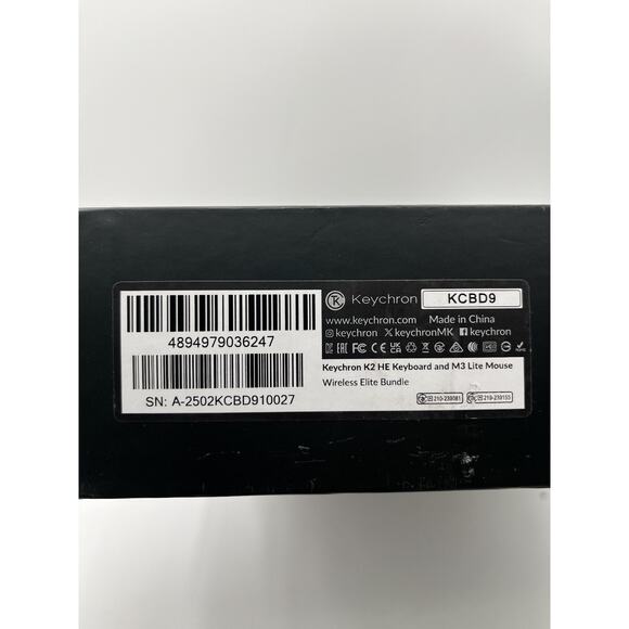 Keychron K2 HE Keyboard and M3 Lite Mouse Wood Frame Wireless Elite Bundle - Picture 8 of 8